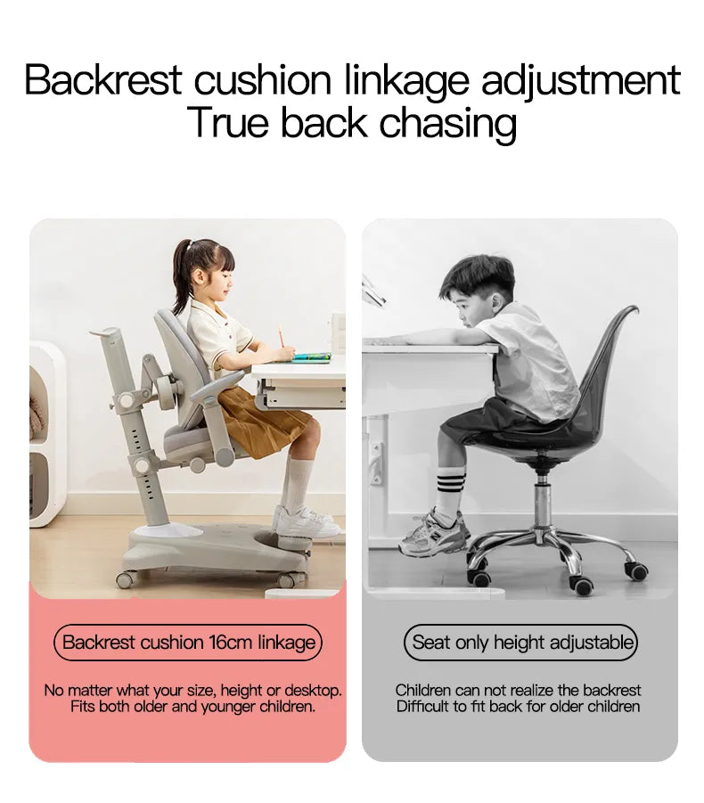 Primary Students Chasing Back Study Chair