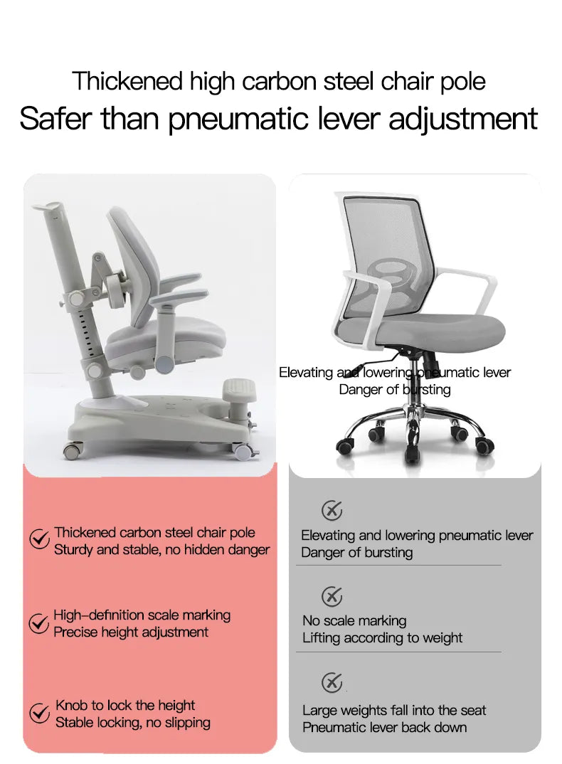 Primary Students Chasing Back Study Chair