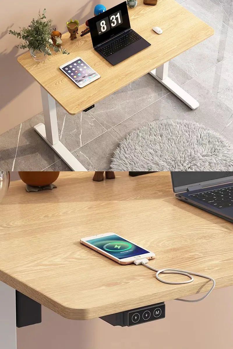 Entry-level Basic Adjustable Desktop Computer Table