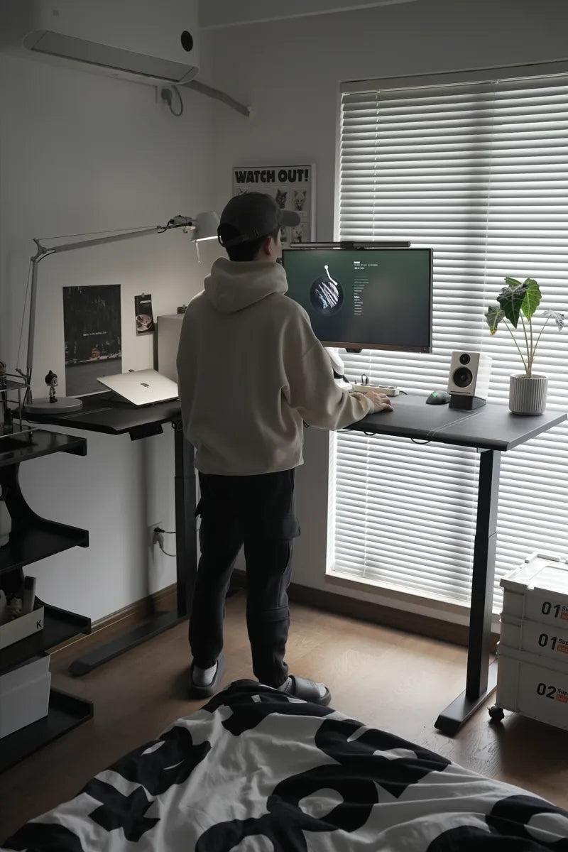 Best L-Shaped Corner Standing Computer Desk Singapore