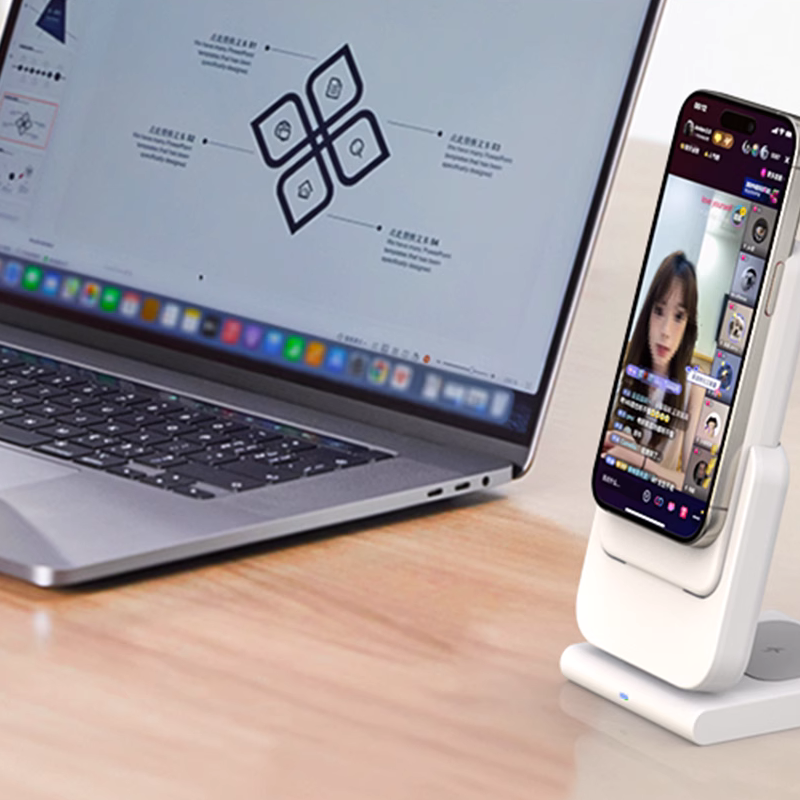 Updesk Magsafe 3-in-1 Portable Apple Wireless Charger Dock