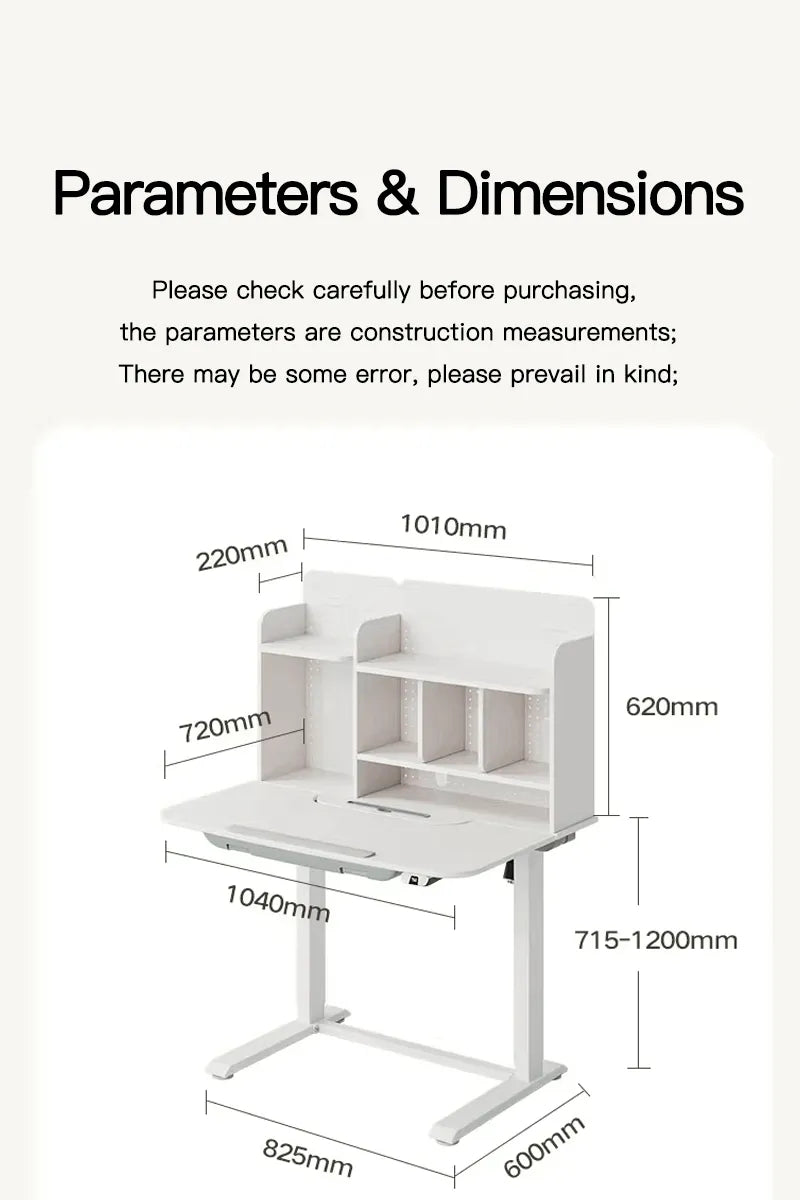 kids home Adjustable standing study desk Singapore