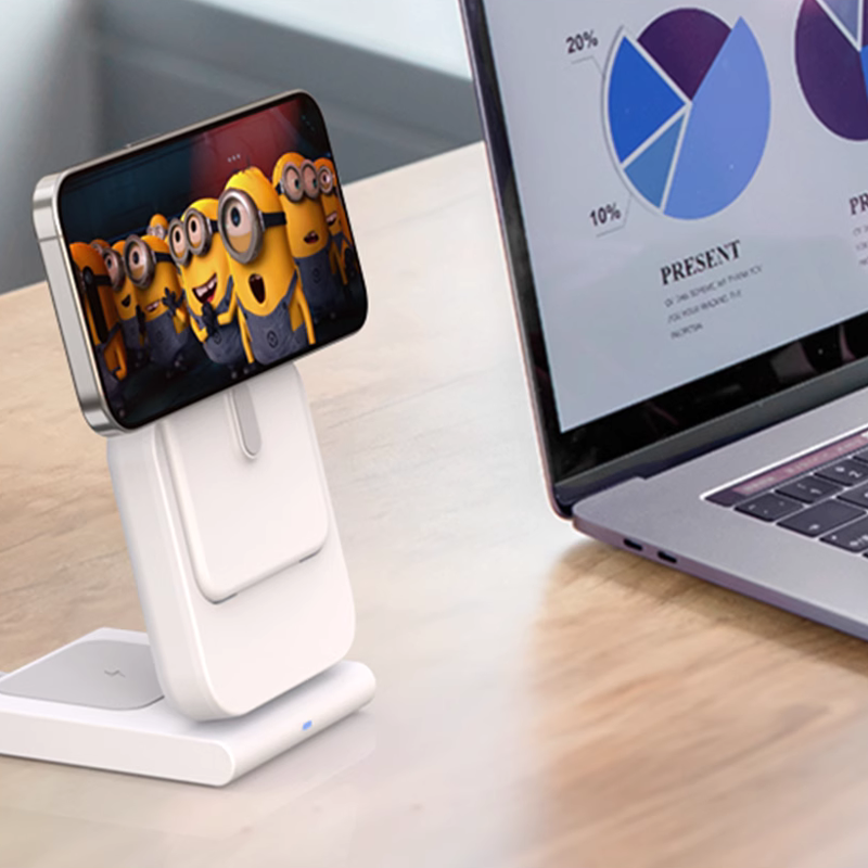 Updesk Magsafe 3-in-1 Portable Apple Wireless Charger Dock